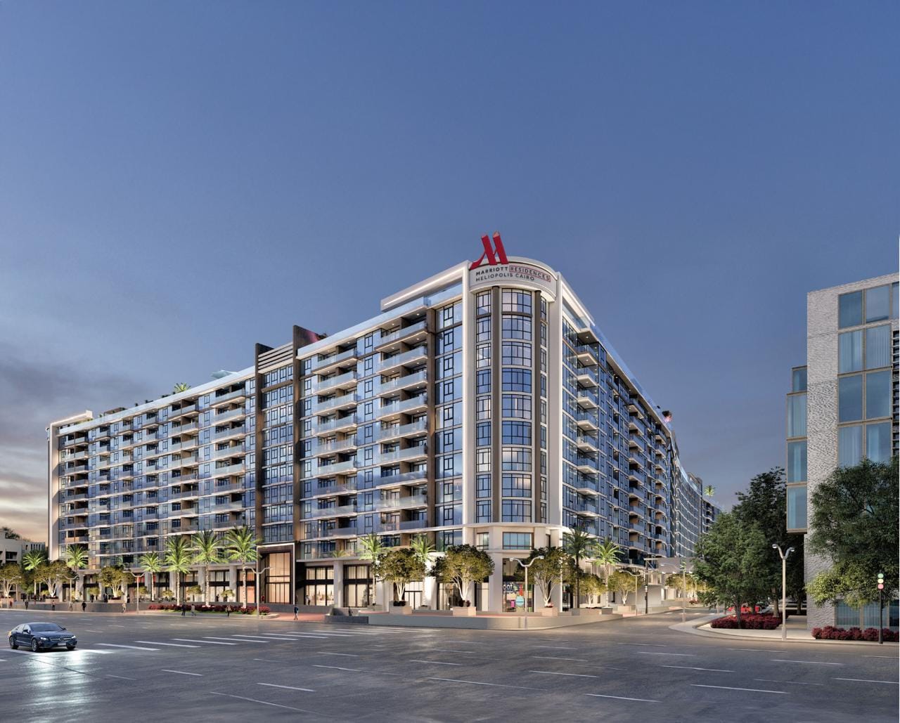 ماريوت رسيدينسز القاهرة Marriott Residences Cairo