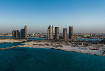 Beach front tower New Alamien City by CED Development